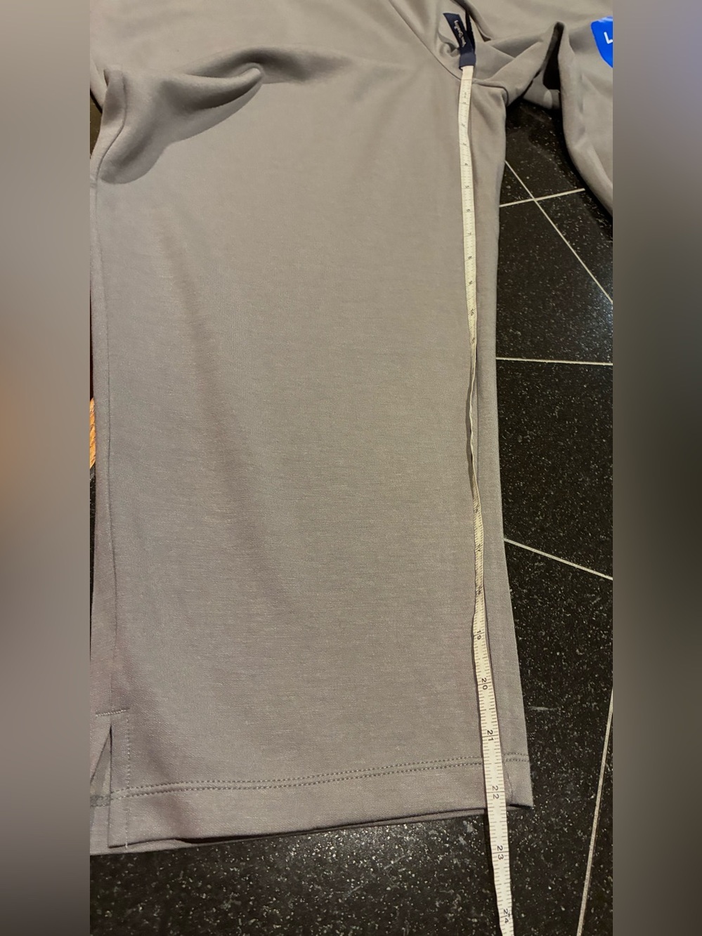 32 Degrees Pants Cropped Pockets Pewter Grey SZ. Lg NWT - Picture 10 of 15